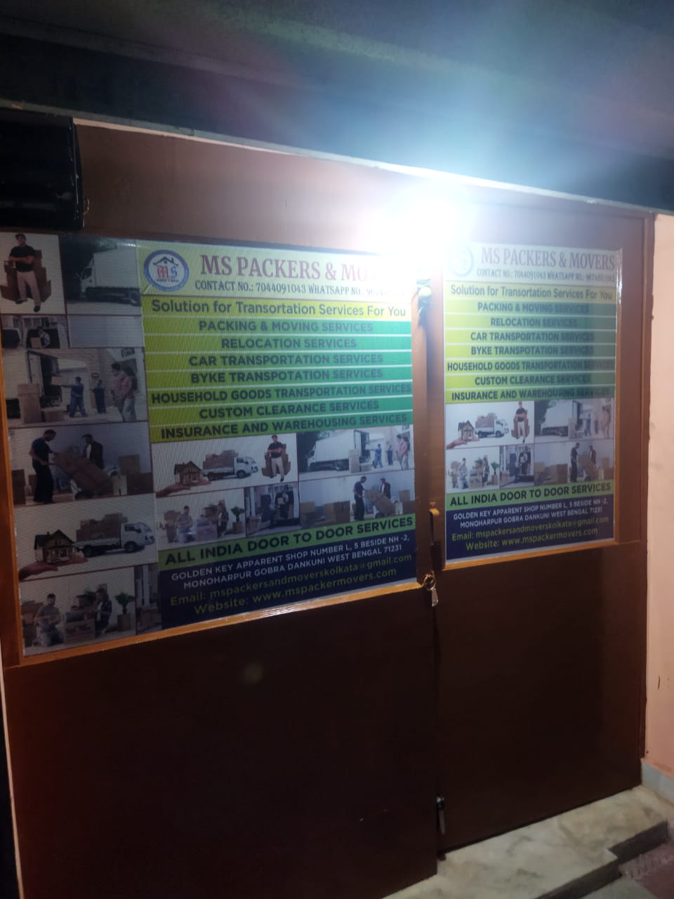 MS Packers & Movers Banner