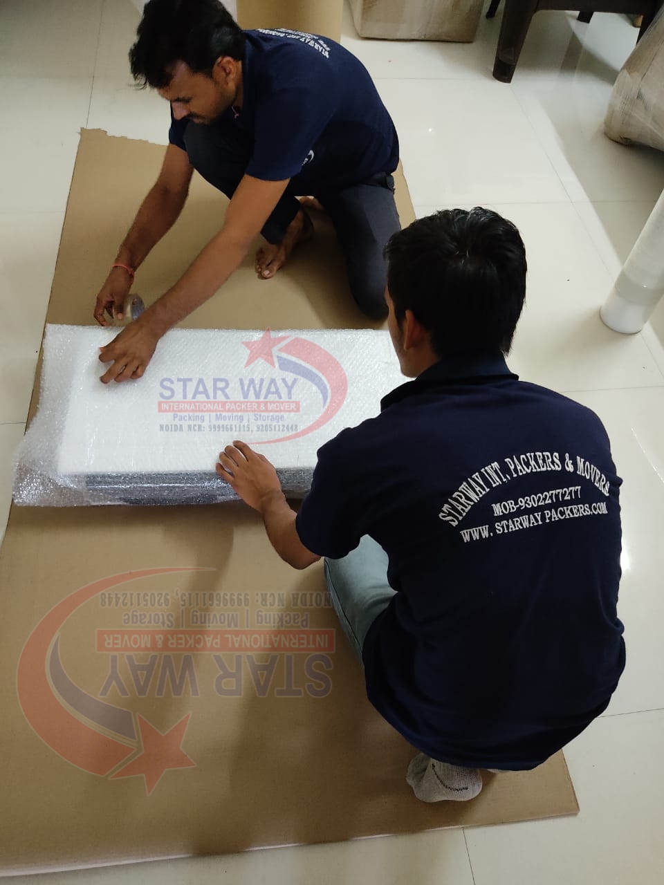 Star Way International Packer & Mover Banner